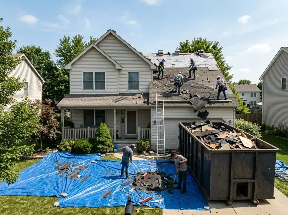 roof-replacement-debris-remova-004 — frequently asked questions, Cheapest Dumpster Rentals in Lake Park, FL